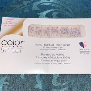 $12 - Color Street nail strips - - Less Bitter, More Glitter